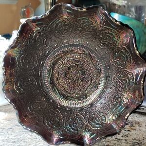 Fenton Amethyst Carnival bowl